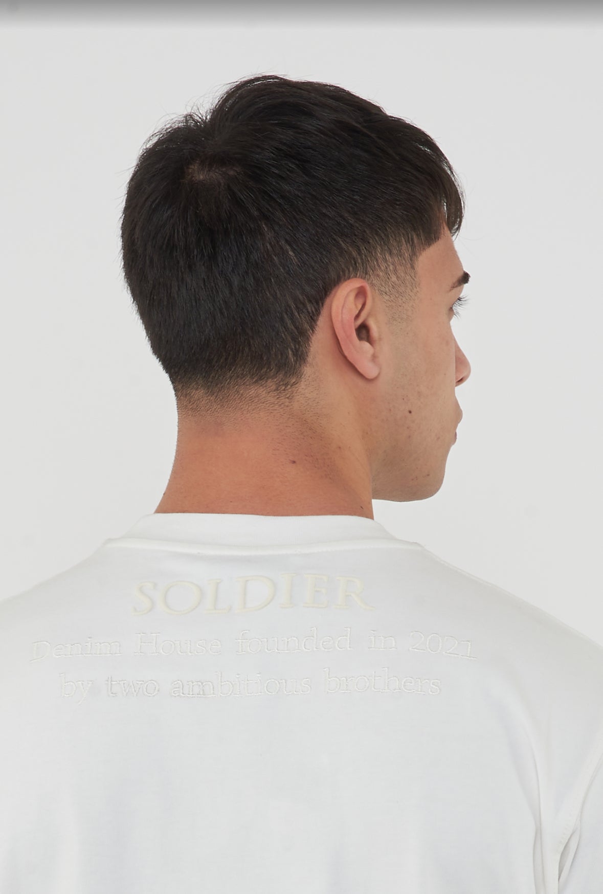 T-shirt SOLDIER Ricamo 1