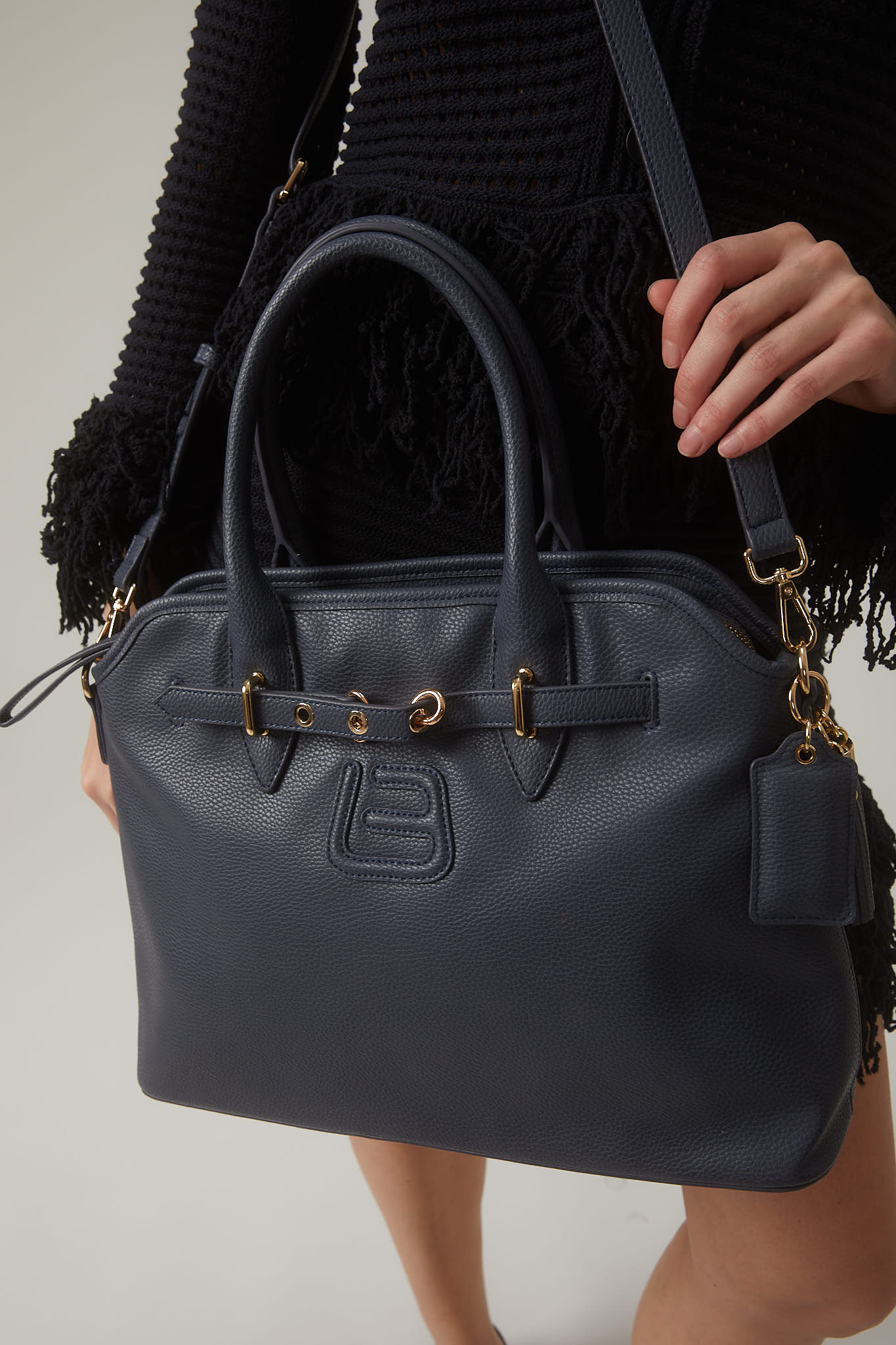 Borsa Mavis cervo blu La Fille Des Fleurs