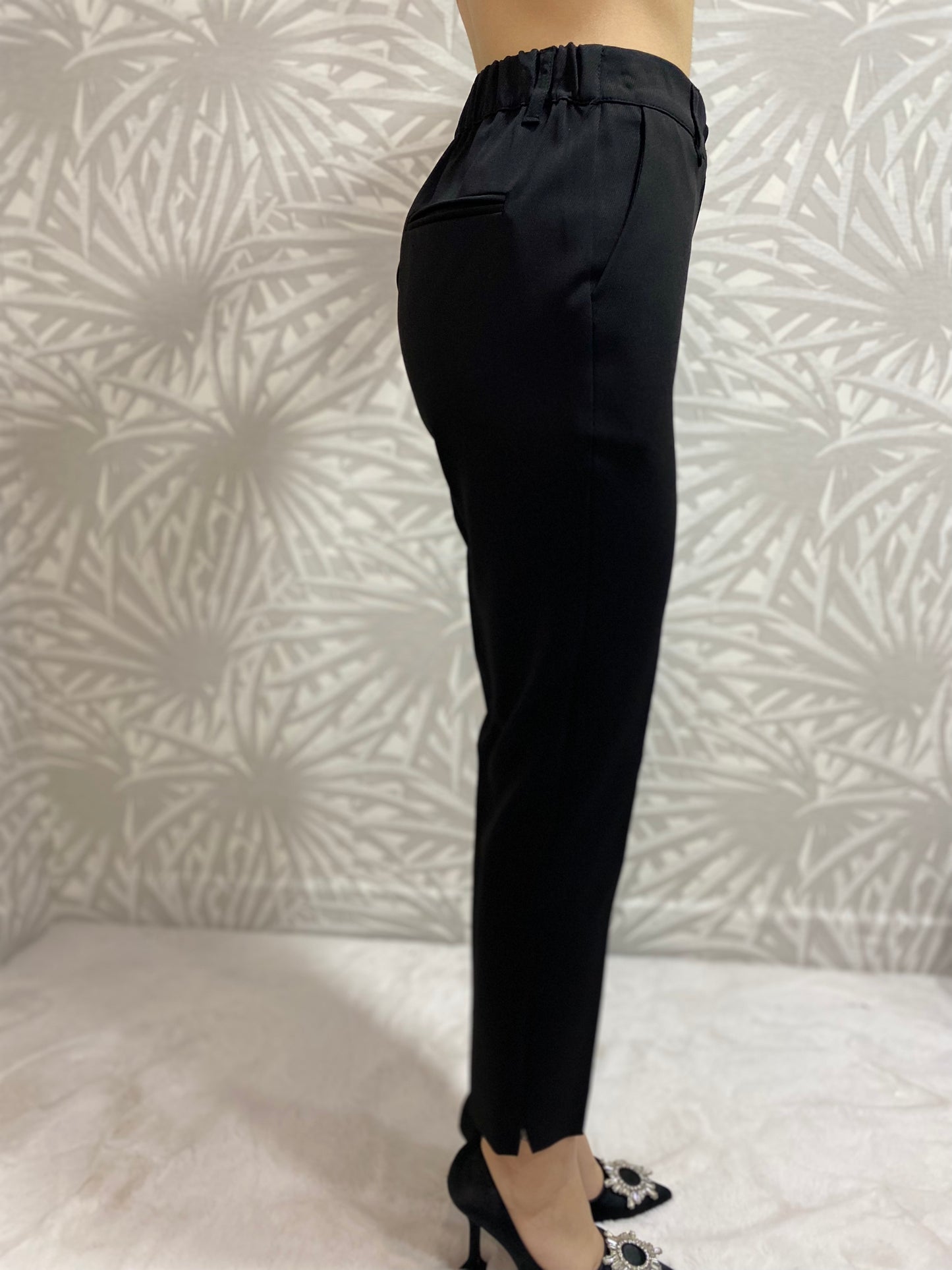 Pantalone s slim nero