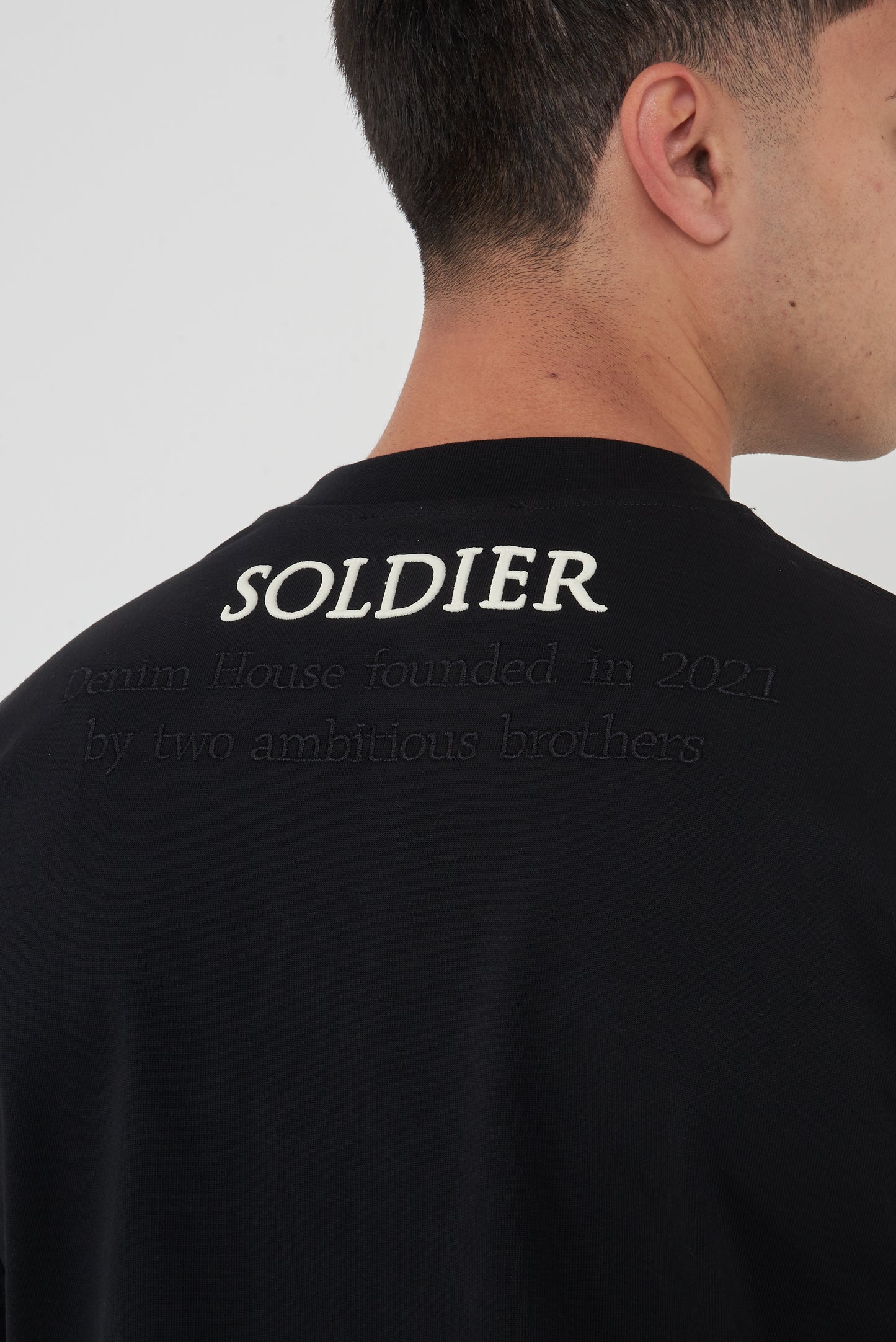 T-shirt SOLDIER Ricamo