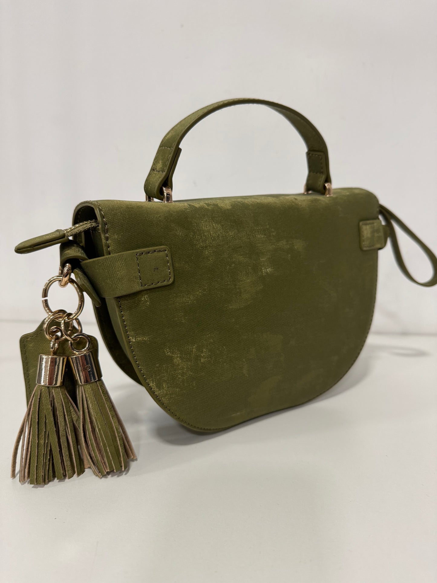 Borsa LUNA NUBUK La Fille Des Fleurs