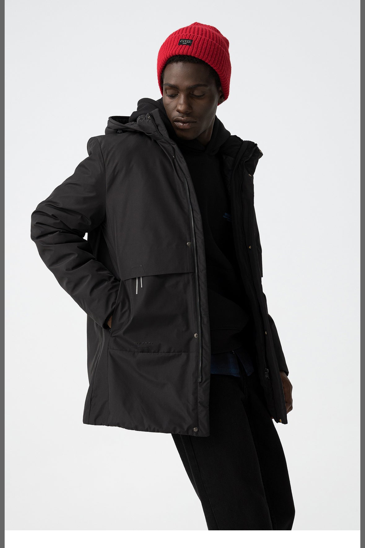 Giubbotto Portmore 3 in 1 Tiffosi