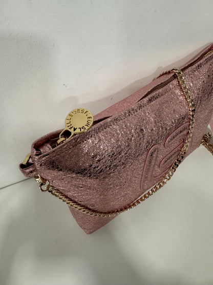 Borsa ADA CRACKED PINK La Fille Des Fleurs