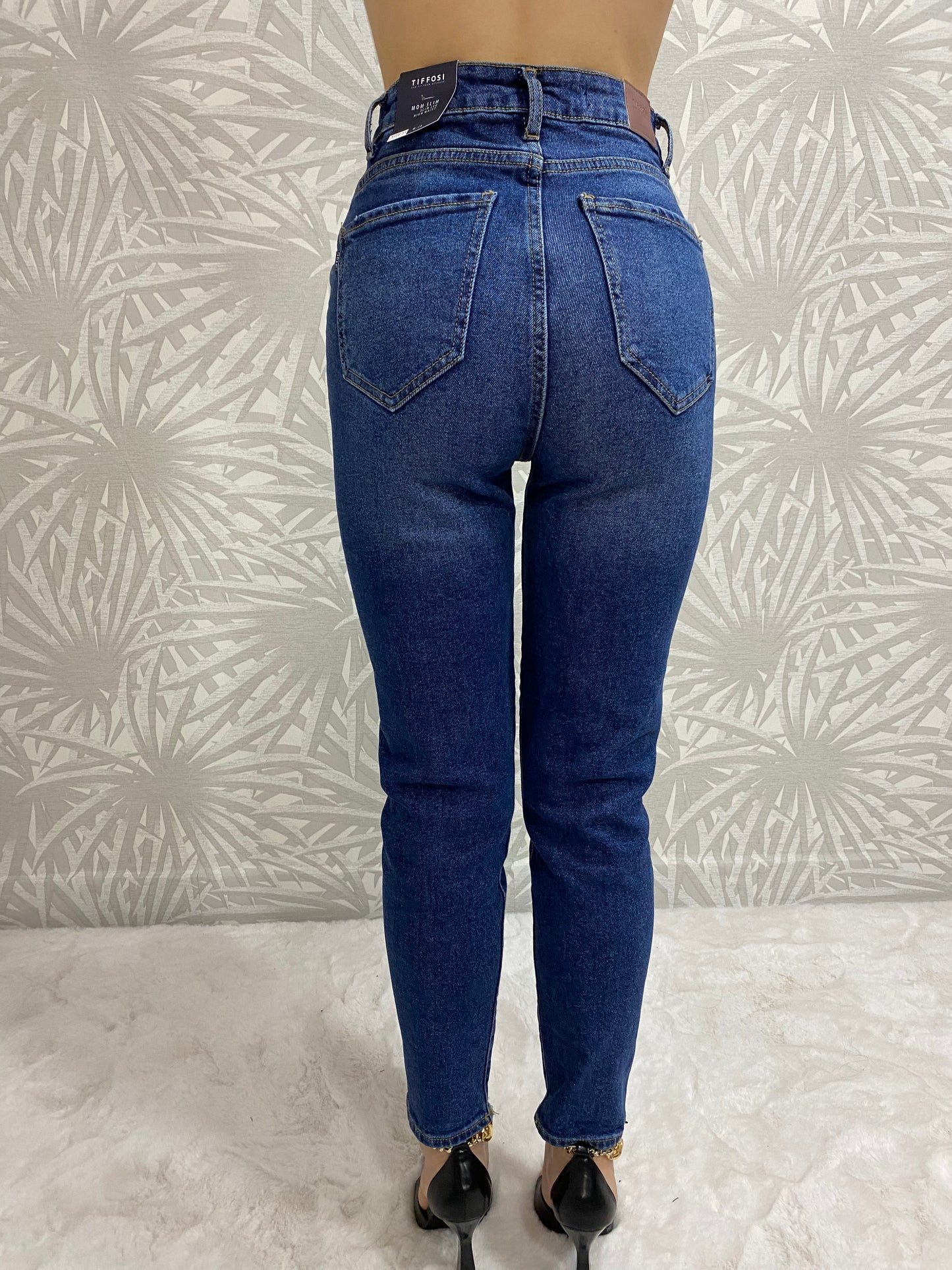 Jeans mom slim 19 tiffosi