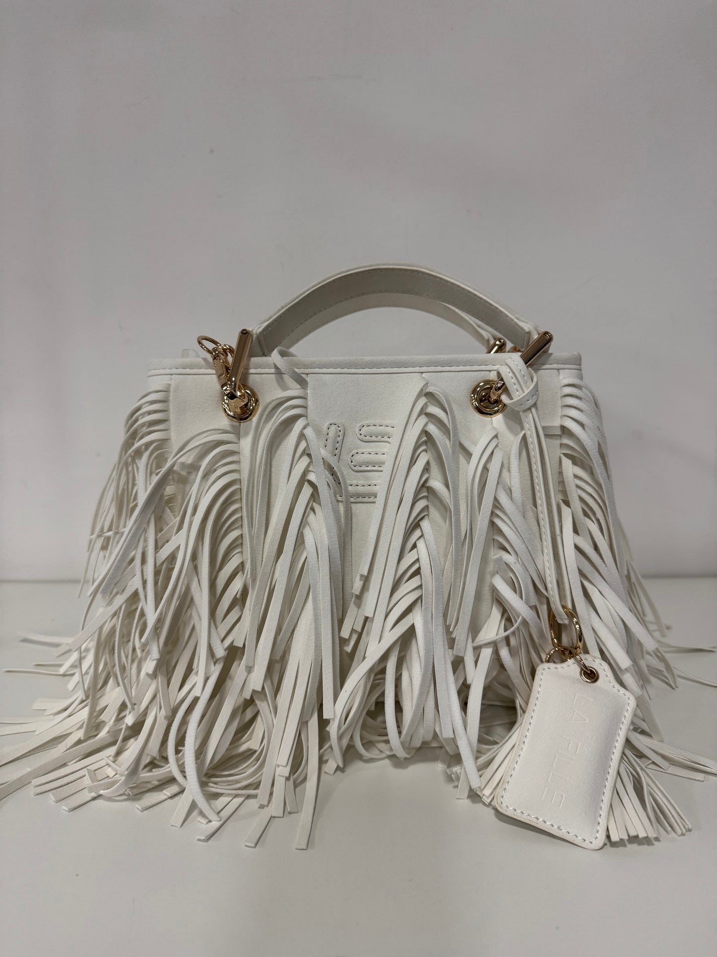 Borsa FATIMA CHAMOIS La Fille Des Fleurs