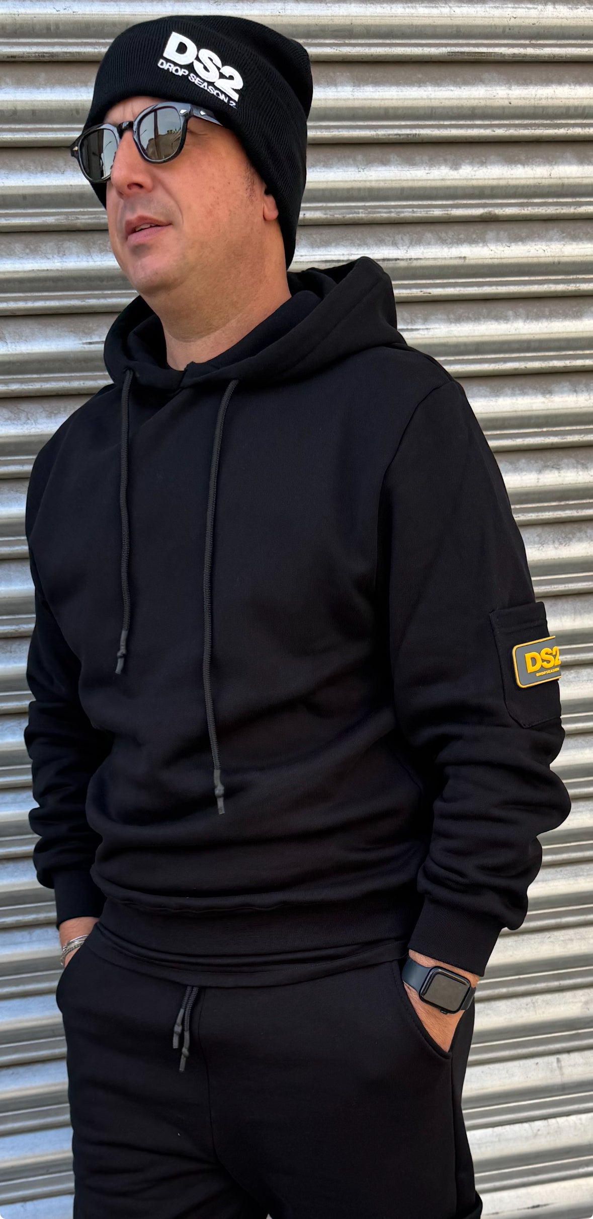 Felpa cappuccio DS2 245