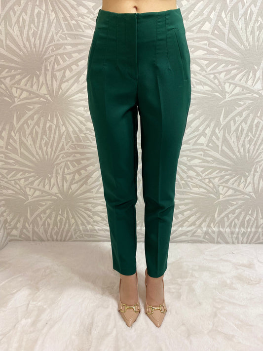 Pantalone s verde slim