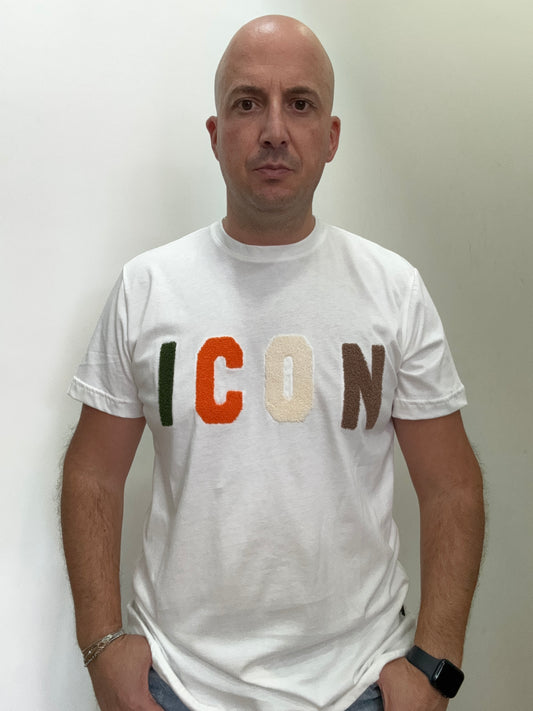 T-shirt ricamo ICON