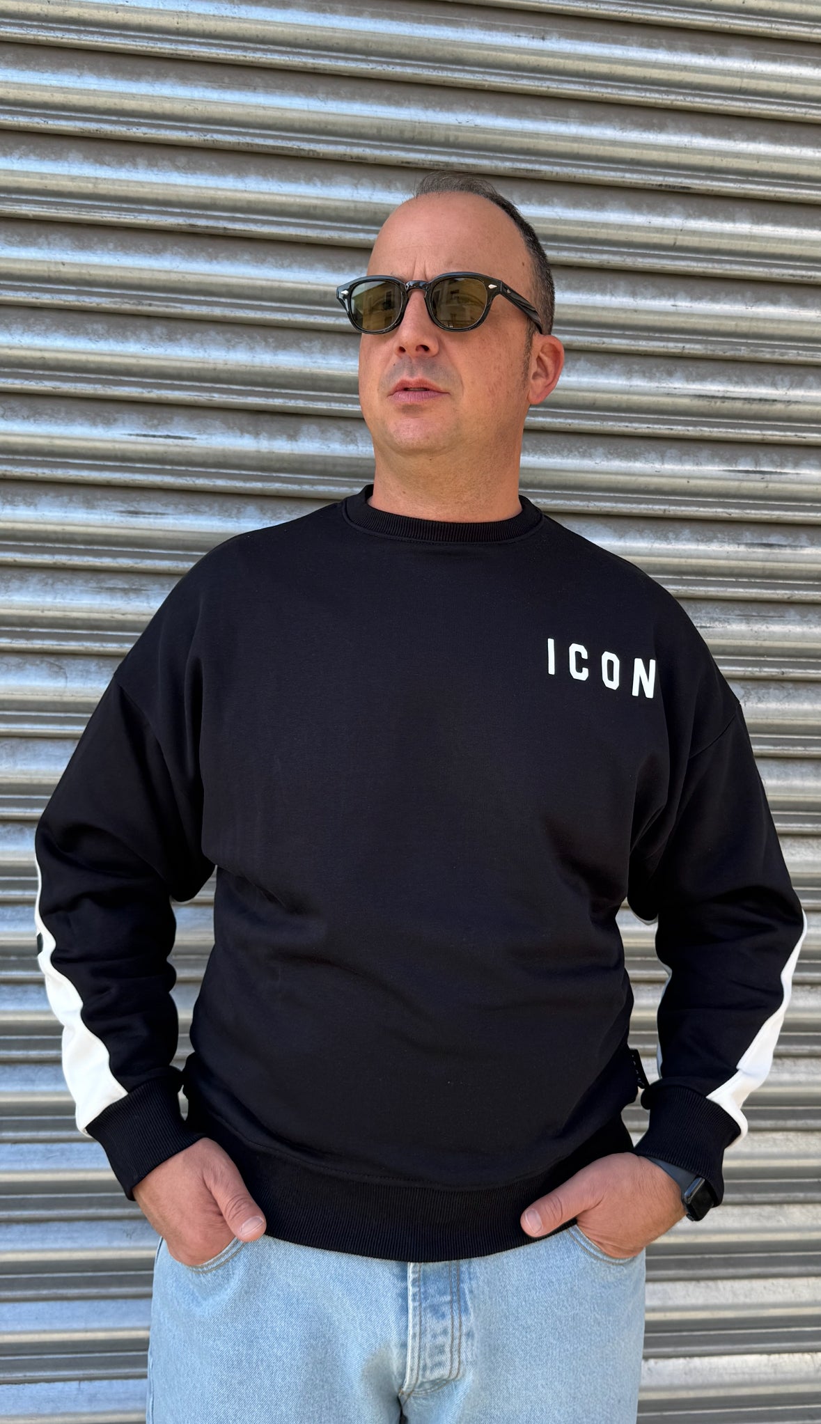 Felpa ICON girocollo 029