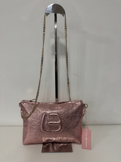 Borsa ADA CRACKED PINK La Fille Des Fleurs