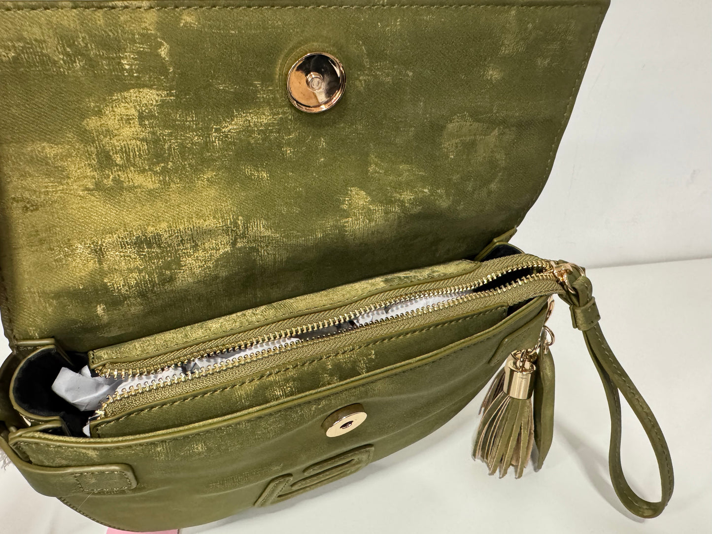 Borsa LUNA NUBUK La Fille Des Fleurs