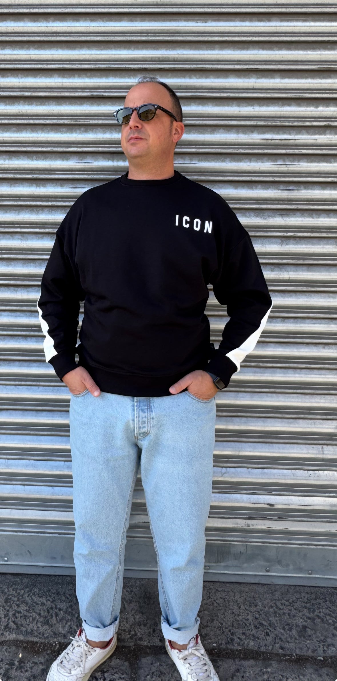 Felpa ICON girocollo 029