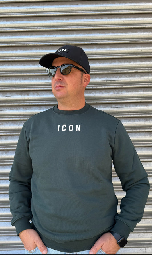Felpa ICON girocollo