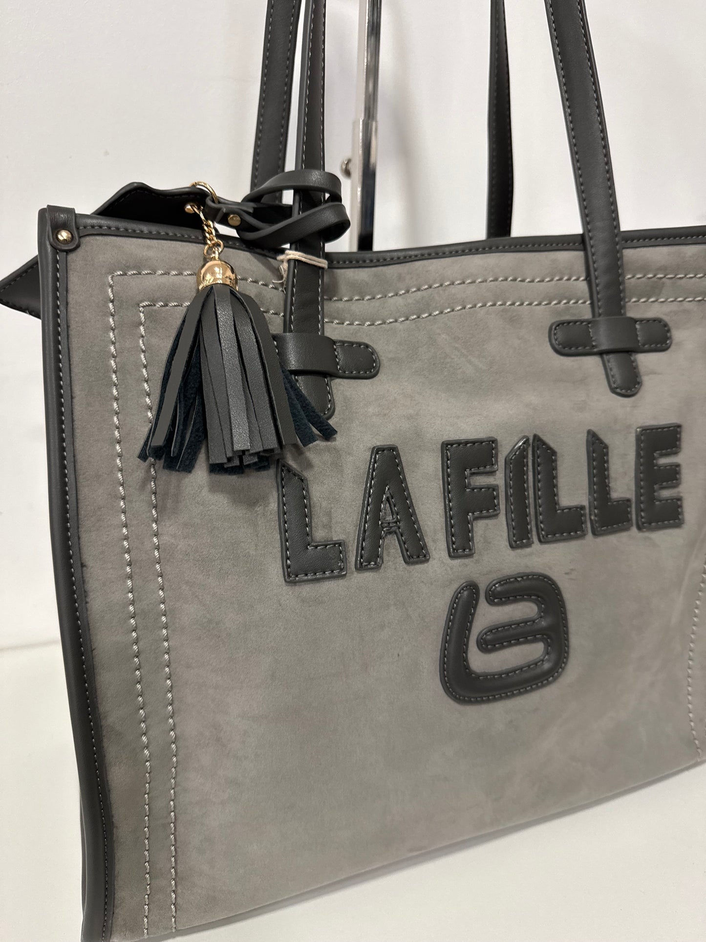Borsa LORELLA CHAMOIS La Fille Des Fleurs