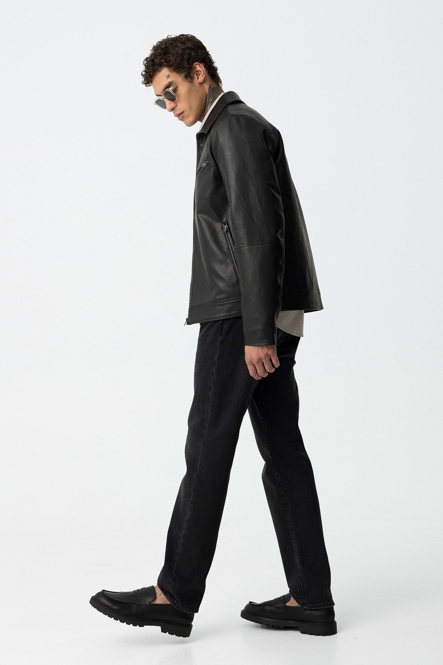 Jeans Austin nero Tiffosi