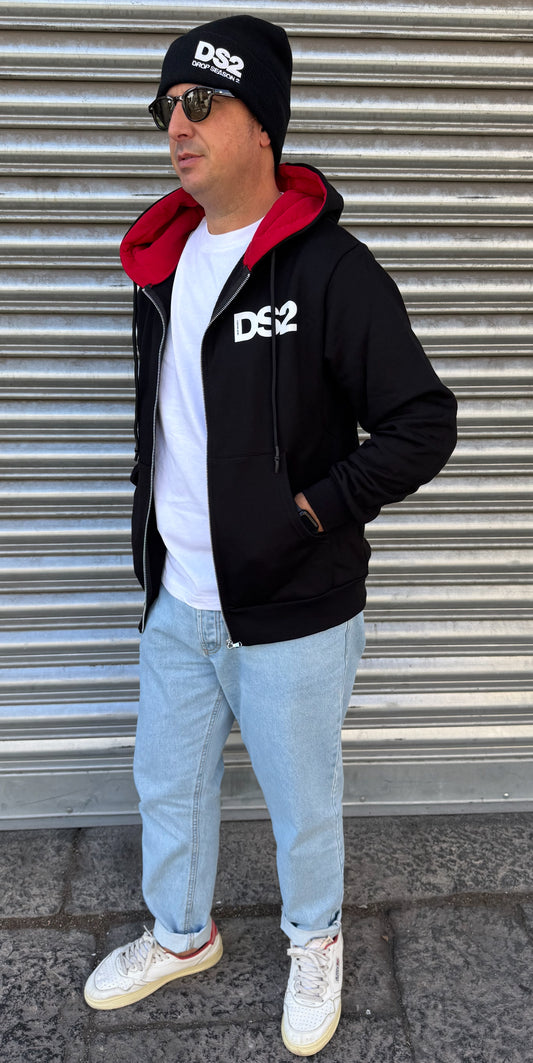 Felpa zip DS2 218