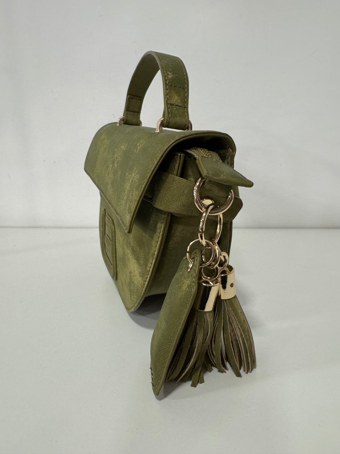 Borsa LUNA NUBUK La Fille Des Fleurs