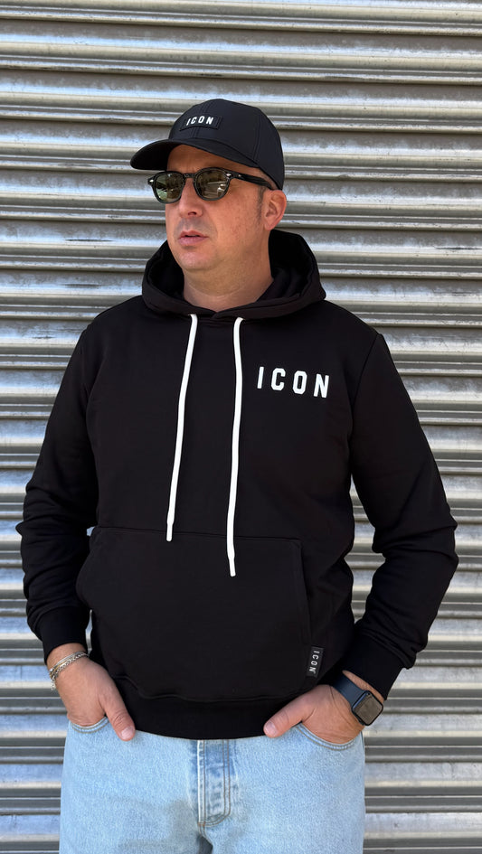 Felpa logo cappuccio 008