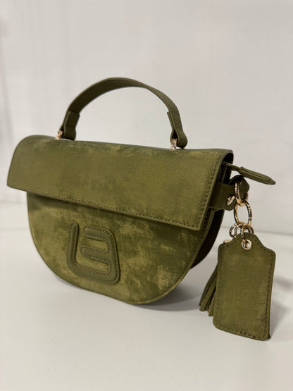 Borsa LUNA NUBUK La Fille Des Fleurs