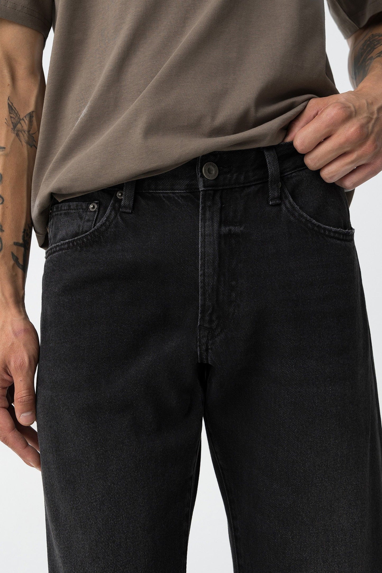 Jeans Austin nero Tiffosi