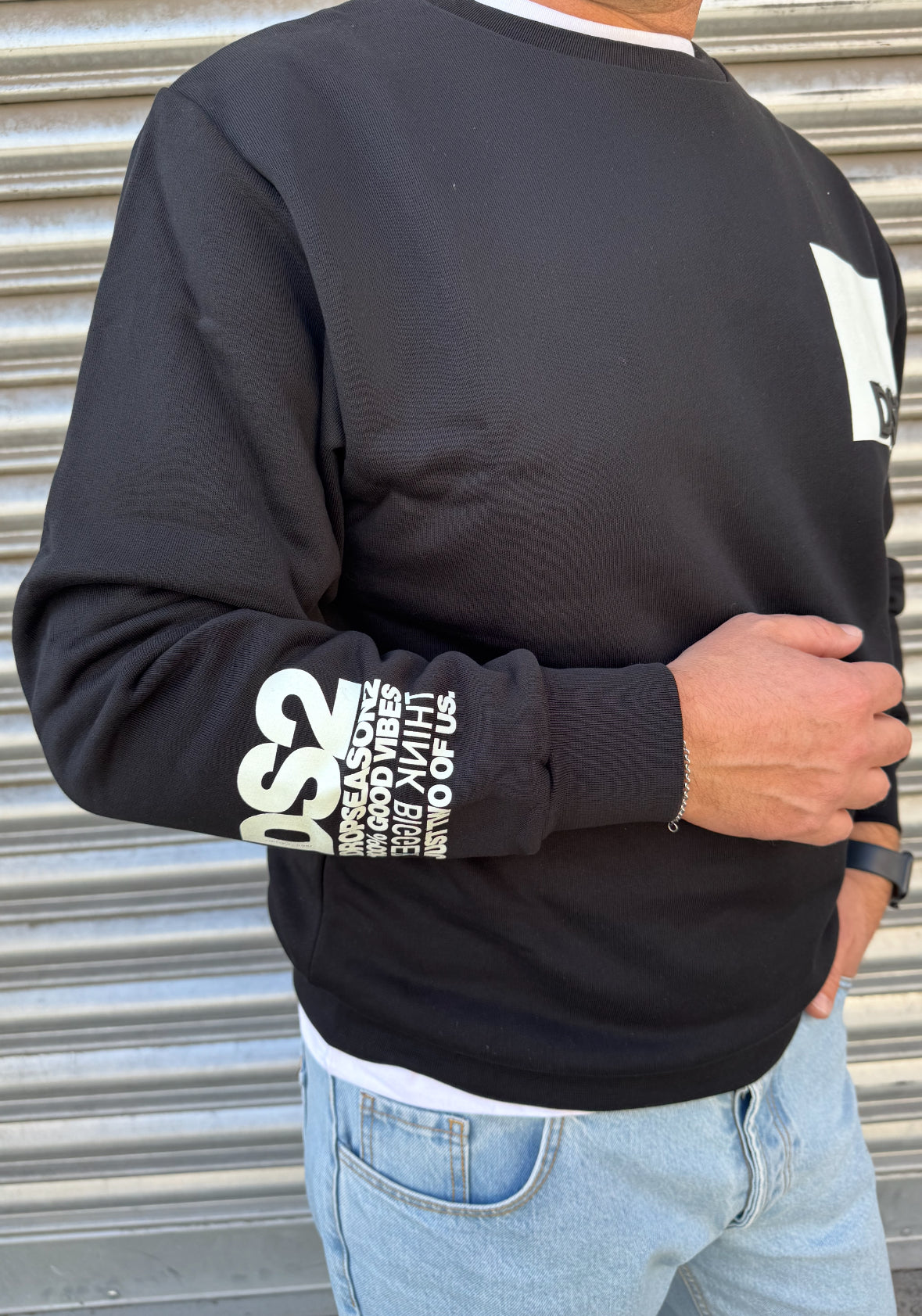 Felpa girocollo DS2 209