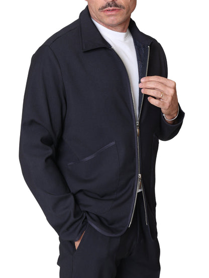 Camicia coordinato blu Noêl Pacôme