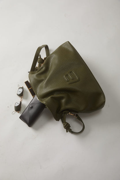 Borsa Aurora cervo green