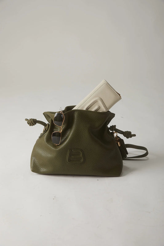 Borsa Aurora cervo green