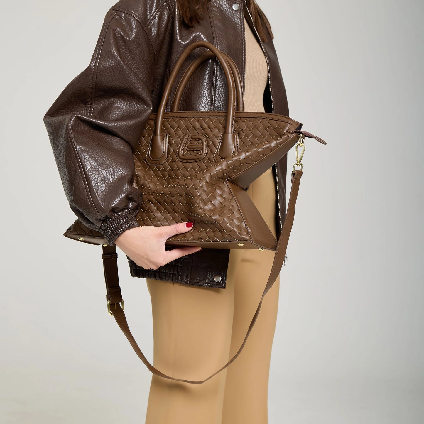 Borsa DAISY SQUARED La Fille Des Fleurs