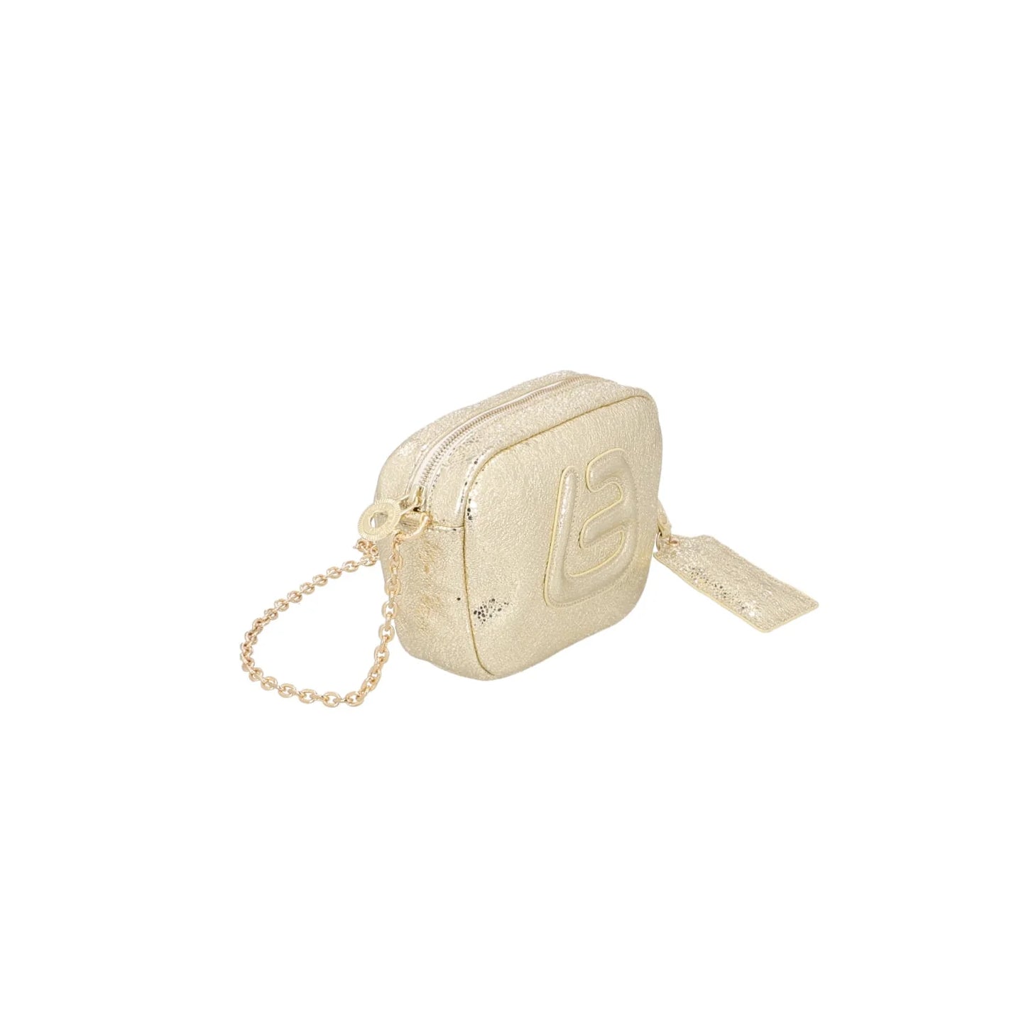 Borsa CONNY CRACKED GOLD La Fille Des Fleurs