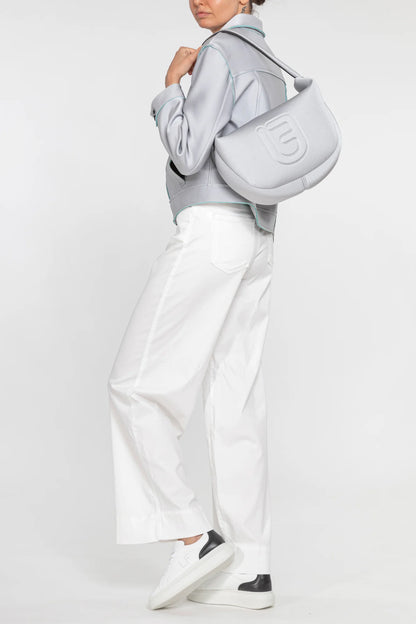 Jacket MEL TEKNO FABRIC FILIGRANA - FROZEN