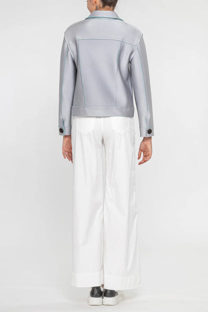 Jacket MEL TEKNO FABRIC FILIGRANA - FROZEN