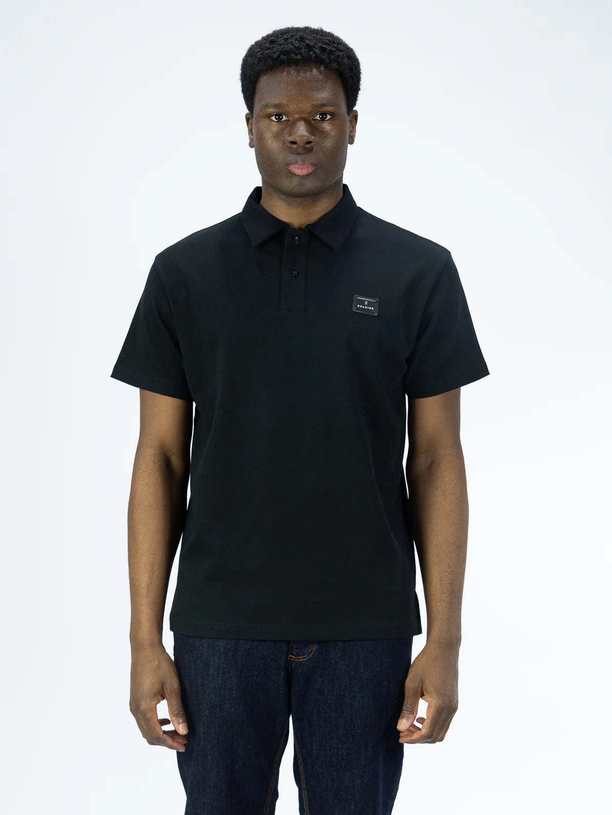 Polo Soldier nero