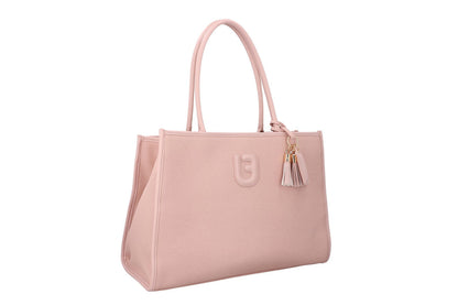 Borsa Helga lux Canvas Pink La Fille Des Fleurs