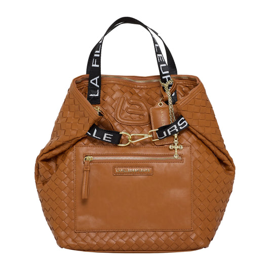 Zaino La Fille Des Fleurs ANITA MED INTRECCIATO SIENA GLOW